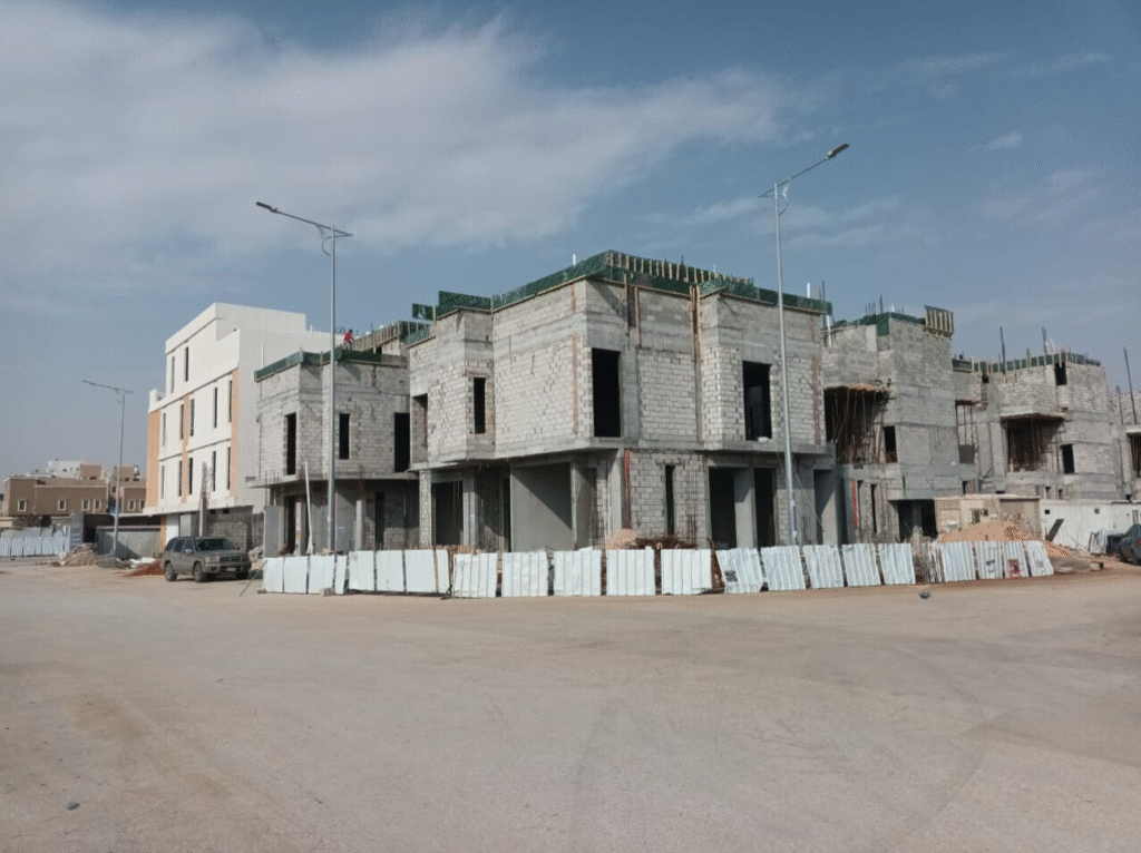 مشروع مقاولات فيلات