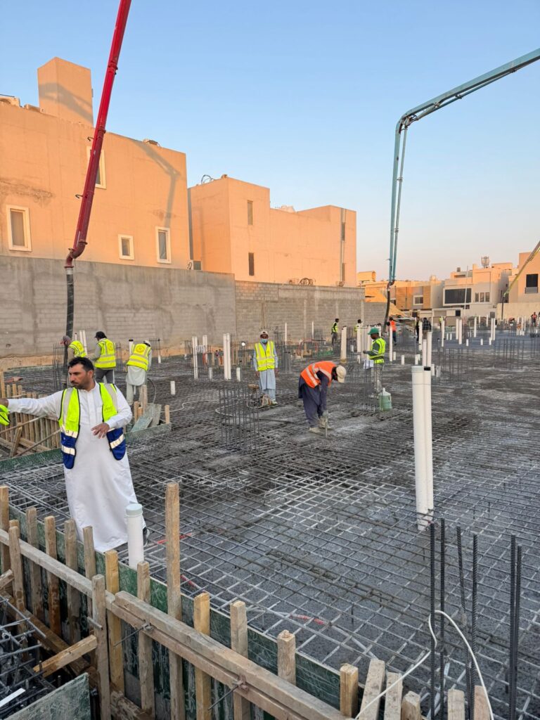 شركة مقاولات سعودية – موقع عمل 1